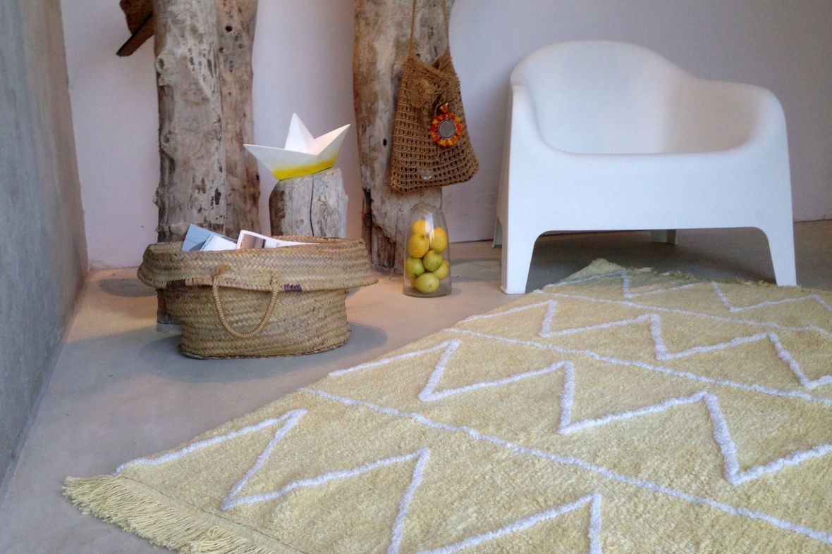 Alfombra Lavable Hippy Yellow - Foto 7/8